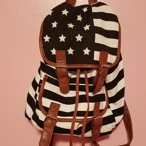 American Flag Backpack